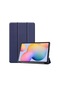 Kilifone - Galaxy Uyumlu Galaxy Tab A T580 10.1 - Kılıf Smart Cover Stand Olabilen 1-1 Uyumlu Tablet Kılıfı - Lacivert