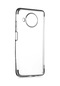Noktaks - Xiaomi Uyumlu Xiaomi Mi 10t Lite 5g - Kılıf Dört Köşesi Renkli Arkası Şefaf Lazer Silikon Kapak - Gri