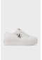 Calvin Klein Kadın Ayakkabı Yw0yw01033 01t Beyaz