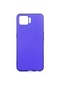 Noktaks - Oppo Uyumlu Oppo A73 - Kılıf Mat Renkli Esnek Premier Silikon Kapak - Saks Mavi