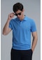 Lufian Erkek Laon Smart Polo T-shirt 111040164 Açık Mavi