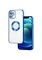 Mutcase - İphone Uyumlu İphone 11 - Kılıf Kamera Korumalı Tatlı Sert Omega Kapak - Mavi
