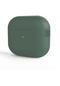 Noktaks - Airpods Pro 2 Uyumlu Airpods Pro 2 - Kılıf Standart Silikon Kılıf - Koyu Yeşil