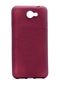 Mutcase - General Mobile Uyumlu Gm 6 - Kılıf Mat Renkli Esnek Premier Silikon Kapak - Mürdüm