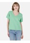Colins Yeşil Kadın Tshirt K.kol Cl1067991 Q1.v1 Lmg