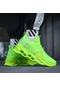 Yeşil Erkek Blade Spor Ayakkabı Hafif Koşu Ayakkabısı Kaymaz Konforlu Tenis