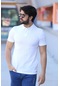 Weyeze Basic Polo Yaka T-shirt 19-4005- Beyaz
