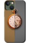 İphone Uyumlu 13 Kılıf Hd Desen Baskılı Arka Kapak + Kırılmaz Cam - Clocks Artwork