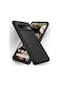 Google Piksel 9 8 7 6 Pro Xl 8a 7a Ağır Sert Geri İnce Anti-damla Zırh Sağlam Black Google Pixel 6 Black