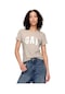 Gap 729555009 V-ss Logo Classic Tee Kadın Tişört Yeşil