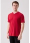 Galanthus V Yaka T-shirt - Nefes Alabilir, Rahat Ve Şık Tasarım Bordo