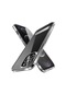 Kilifone - İphone Uyumlu İphone 14 Pro Max - Kılıf Stand Olabilen Şeffaf Koruyucu L-stand Kapak - Renksiz