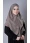 Vizon Pratik Hazır Geçmeli Tesettür Eşarp Pamuk Caz Kumaş Çift Katlı Çapraz Hijab 2304 10