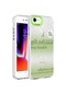 Noktaks - iPhone Uyumlu Se 2020 - Kılıf Koruyucu Mermer Desenli Marbello Kapak - Yeşil