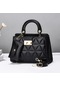 Siyah Kadın Omuz Çantası Günlük Kadın Moda Çanta Minimalist Niş Kadın Crossbody Çanta
