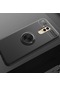 Tecno - Huawei Mate 20 Lite - Kılıf Yüzüklü Auto Focus Ravel Karbon Silikon Kapak - Siyah