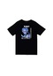 Bleach Tōshirō Hitsugaya Anime Baskılı Unisex %100 Pamuk Siyah T-shirt SIYAH Siyah