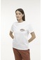 Lumberjack Wl Vına-b 11od15 3fx Beyaz Kadın Kısa Kol T-shirt 000000000101362034