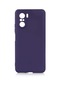 Noktaks - Xiaomi Uyumlu Xiaomi Redmi K40 - Kılıf Mat Renkli Esnek Premier Silikon Kapak - Lacivert