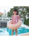 Kalınlaşmış Çocuk Yüzme Simidi Şişme Koltukaltı Halkası 58 Cm Kiraz