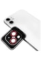 Mutcase - İphone Uyumlu İphone 14 Plus - Kamera Lens Koruyucu Cl-09 - Kırmızı