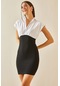 Xhan Siyah Gömlek Detaylı Midi Elbise 5yxk7-48360-02