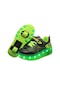 Ikkb Işıklı Çocuk Koşu Ayakkabısı, 808 Siyah ve Yeşil