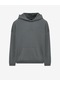Skechers M Essential Hoodie Sweatshirt Erkek Antrasit Sweatshirt S242110-003