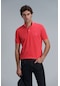 Lufian Erkek Vernon Smart Polo T-shirt 111040163 Mercan