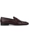 Shoetyle - Kahverengi Deri Tokalı Erkek Klasik Ayakkabı 250-2300-791-kahverengi