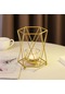 Suntek Cam Mumluk Tealight Şamdan Adak Mum Altın 12x10.5x15cm