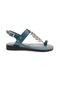 Dgn 211-22y Kadin Parmak Arasi Üzeri Yaprak Detay Sandalet 211-2107-R1359