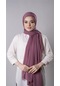Gül Kurusu Pratik Hazır Geçmeli Şal Şifon Kumaş Hijab Bone 3009 18