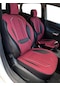 Minderland Axiom Comfort Serisi Oto Koltuk Kılıfı, Keten-deri / Bordo, Hyundai İ20 İle Uyumlu