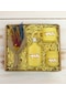 Bk Gift Kişiye Özel İsimli Dtf Anne Temalı Sarı Kahve Fincanı & Kolonya & Mum & El Yapımı Kuru Çiçek Buketi Hediye Seti-1, Anneye Hediye, Anneler Günü
