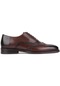 Shoetyle - Kahverengi Deri Bağcıklı Erkek Klasik Ayakkabı 250-450-738-kahverengi