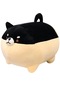 Sevimli Shiba Inu Doll Yumuşak Köpek Yastık Peluş Oyuncak-siyah