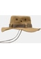 Kadın Camel Güneş Koruyucu Kovboy Safari Şapkası - Standart