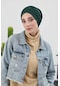 Fularlı Bone Türban,b-81rb Yeşil