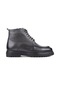 Shoetyle - Gri Deri Fermuarlı Erkek Bot 250-604-869 Gri