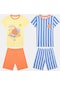 Penti Erkek Çocuk Orange 2'li Pijama Takımı Pnhdm28224ıy - Mix