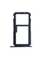 Teknonet Huawei Mate 20 Lite Uyumlu Hafıza Kart + Sim Metali - Siyah -