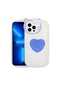 Kilifone - İphone Uyumlu İphone 13 Pro - Kılıf Kedi Figürlü Pop Soketli Ritmik Kapak - Mavi