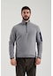 Exuma Yarım Fermuarlı Polar 2312002-grey