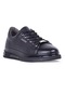 Pierre Cardin Erkek Günlük Hakik Deri Sneaker Ayakkabı 62112 Siyah