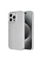Kilifone - İphone Uyumlu İphone 15 Pro - Kılıf Simli Kamera Korumalı Koton Kapak - Gümüş