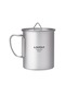 Wezone Lixada Ta8307c 450ml Katlanabilir Saplı Hafif Ve Paslanmaz Titan Kamp Bardağı Diğer