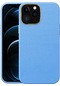 Kilifolsun iPhone Uyumlu 13 Pro Max Kılıf Koruyucu Suni Deri Natura Kapak Mavi