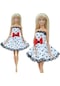 Barbie Bebek  Oyuncak Bebek Giysileri Çok Stilleri  Pantolon Gömlek 1/6 11.5 Inç Bebek  Oyuncak   Kıyafetler, Seçenekler: Siyah/beyaz/kırmızı