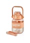 Shotay Ribbon Grib Su Matarası Tritan Somon 1000ml Somon